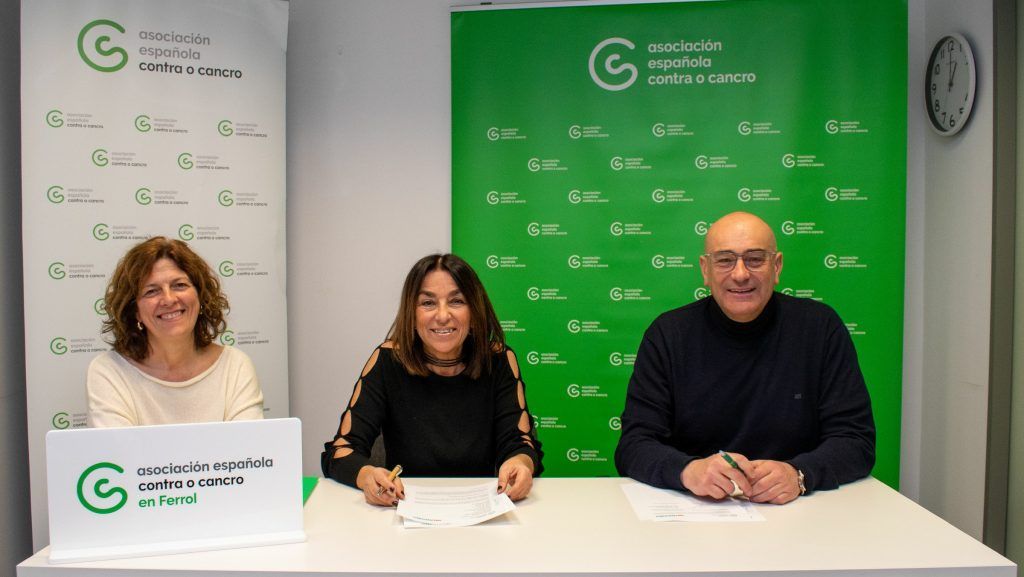 Rosa Ana García, Mabel Sanesteban y Alberto-González
